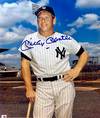 Color Photo Signed by Mickey Mantle