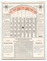 image of Almanac with turning dial