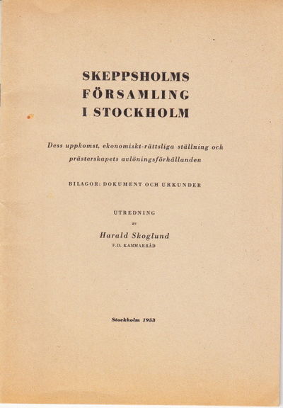 Skeppsholms församling i Stockholm. Dess…