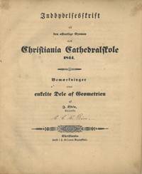 Indbydelsesskrift til den offentlige Examen ved Christiania Cathedralskole 1844. Bemærkninger...