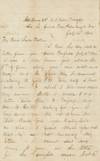 Letter from a White Officer Commanding an African-American Regiment in the Civil War to His Sister, Discussing Pay and Her Husband’s Disappearance