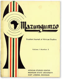 Mazungumzo: Student Journal of African Studies - Vol.1, No.2 (Winter, 1971) by [AFRICAN AMERICANA] KAREGA, Chui (editor); THIONG'O, Ngugi wa (contributor) - 1971