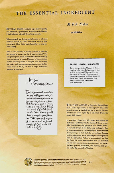 [BROADSIDE] THE ESSENTIAL INGREDIENT