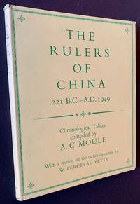 The Rulers of China: 221 B.C.--A.D. 1949