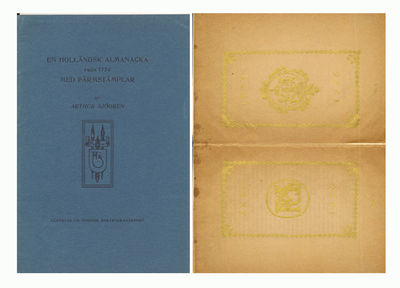 En holländsk almanacka från 1776 med…