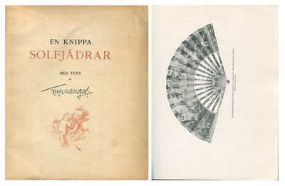 En knippa solfjädrar.