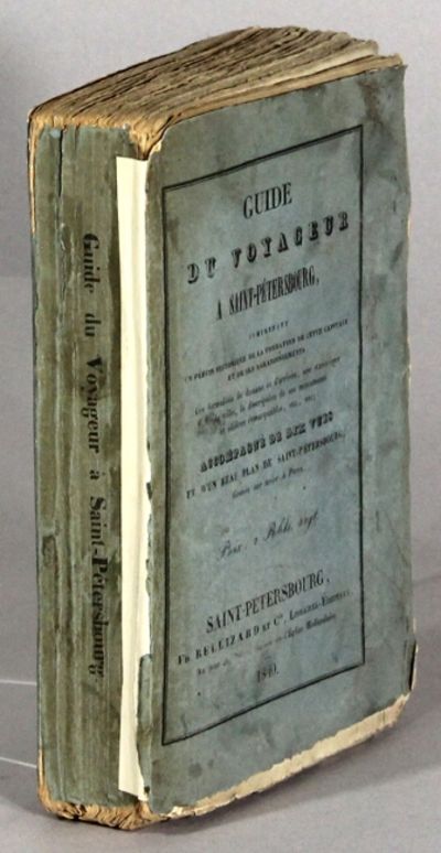 Guide du voyageur a Saint-Petersbourg, comprenant