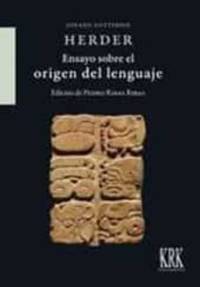 BIBLIO | ENSAYO SOBRE EL ORIGEN DEL LENGUAJE by JOHANN GOTTFRIED HERDER ...