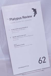 image of The Platypus Review: Issue #62, December 2013-January 2014