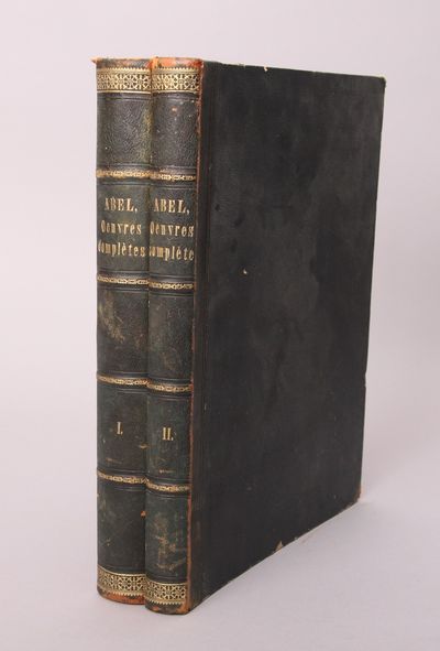 Oeuvres complétes de Niels Henrik Abel,…