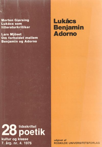 Poetik 28 Litteratursociologi. nr 4-1976