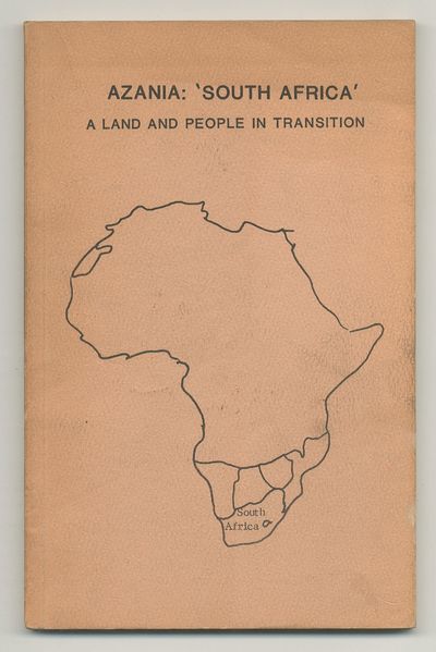 Azania: 'South Africa': A Land and People in Transition by