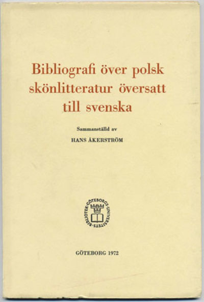 Bibliografi över polsk skönlitteratur översatt…
