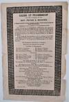Order of Procession for the Funeral of the Hon. Peter E. Bossier, A Representative in the Congress of the United States from the State of Louisiana...[Caption title]..