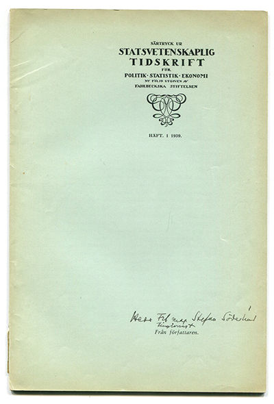 Asp som statsrättsteoretiker. Tillika ett ord om…