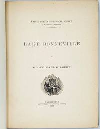 Lake Bonneville. Monographs of the United States Geological Survey, Volume 1