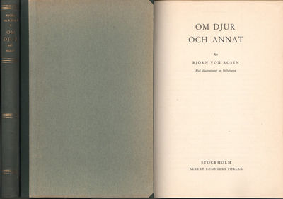 OM DJUR OCH ANNAT.