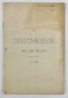 The Dakota Mission: Past and Present. A.D. 1886 [wrapper title]