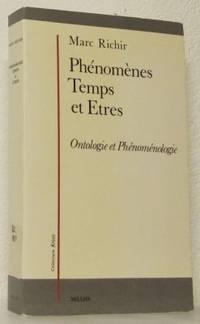 Phénomènes Temps et Etres. Ontologie et…