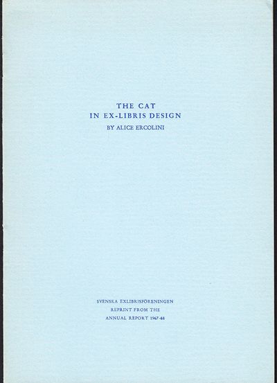 The Cat in the Ex-libris Design. [rubr.].…