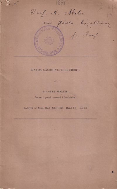 Davos såsom vinterkurort [= rubrik].