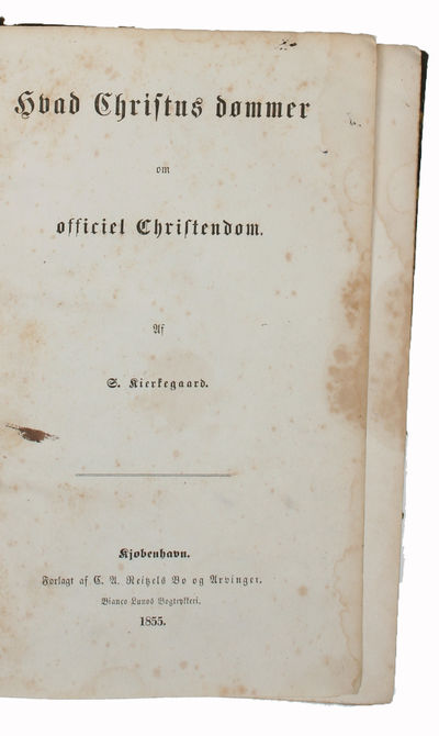 Øieblikket. Nr. 1-9. (Medindbundet:) Hvad Christus dømmer om officiel Christendom. (+) Dette skal siges; saa være det da sagt. (+) Guds Uforanderlighed. En tale. (photo 2)