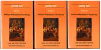Vanity Fair by William Makepeace Thackeray Complete 3 Vol. Set Large Print by William Makepeace...