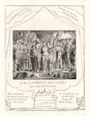 Illustrations of the Book of Job. Plate 21:   So the Lord blessed the latter end of Job