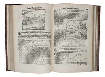 Der Architectur furnembsten, notwendigsten, angehörigen Mathematischen und Mechanischen künst, eygentlicher bericht, und verstendliche unterrichtung, zu rechtem verstandt der lehz Vitruvii, in drey fürneme Bücher abgetheilet. Als Der newen Perspectiua... - [RENAISSANCE MATHEMATICS AND MECHANICS] (photo 2)
