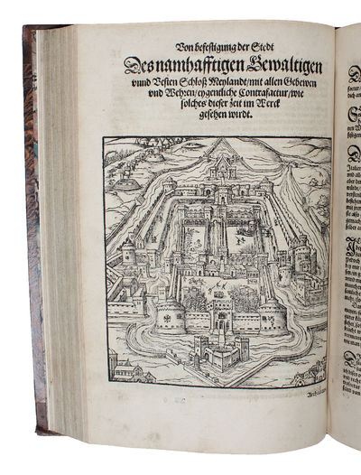 Der Architectur furnembsten, notwendigsten, angehörigen Mathematischen und Mechanischen künst, eygentlicher bericht, und verstendliche unterrichtung, zu rechtem verstandt der lehz Vitruvii, in drey fürneme Bücher abgetheilet. Als Der newen Perspectiua... - [RENAISSANCE MATHEMATICS AND MECHANICS] (photo 5)