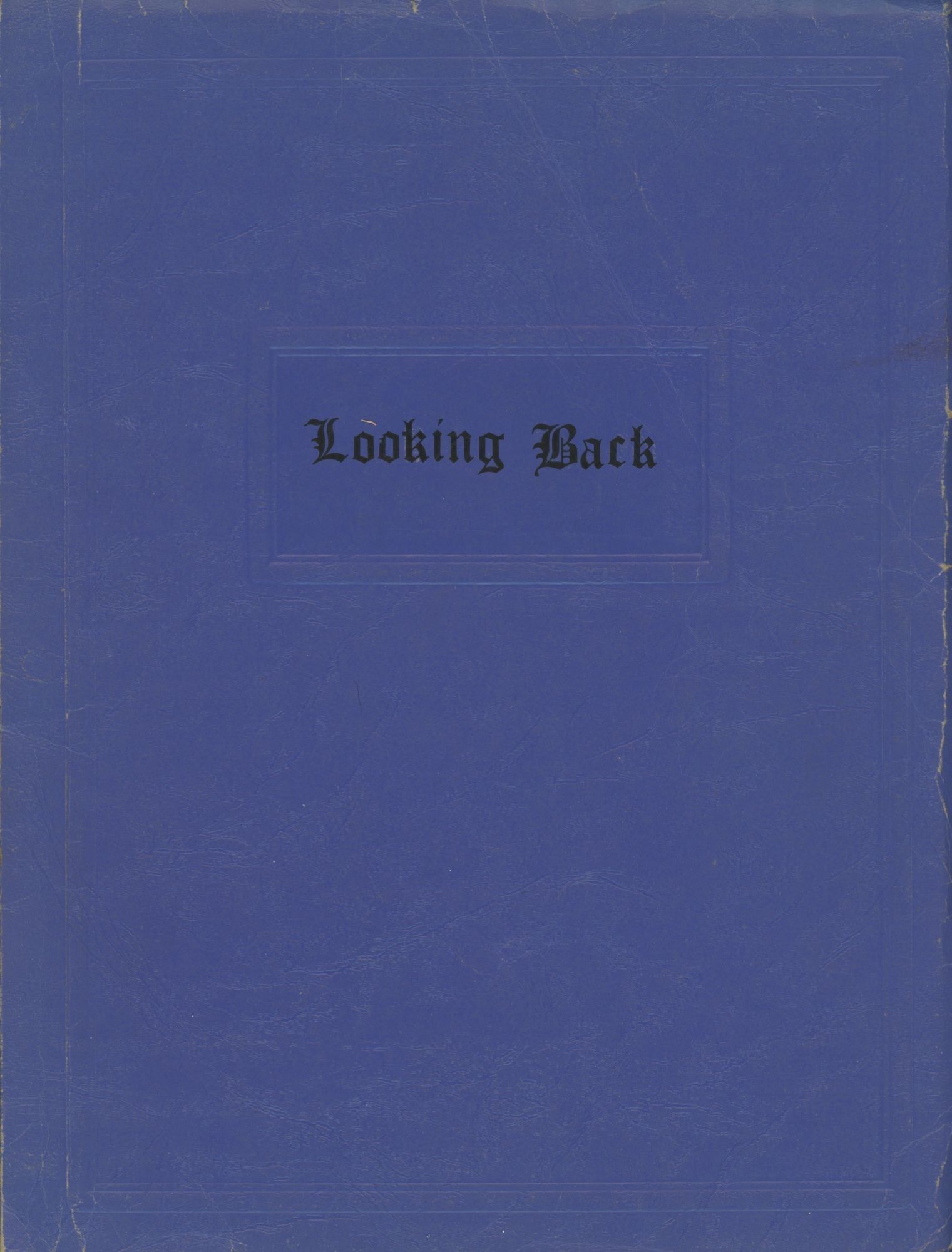 Looking Back. [A World War II Memoir by Annemarie