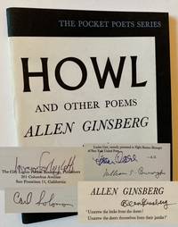 Howl and Other Poems (SIGNED BY 5 OF THE BOOK'S PRINCIPAL FIGURES)
