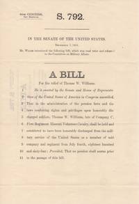 Letters Attempting to Clear the Record of a Dishonorably Discharged Civil War Veteran