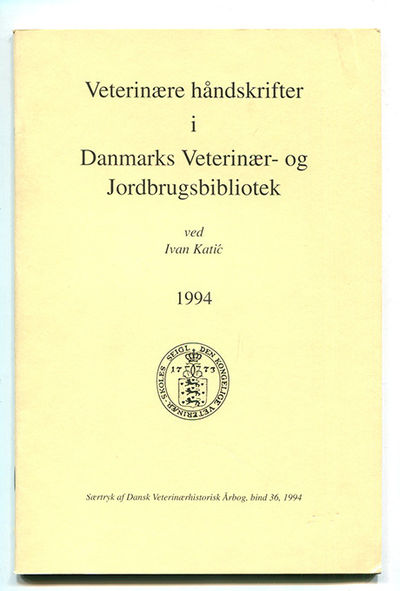 Veterinære håndskrifter i Danmarks veterinær- og…