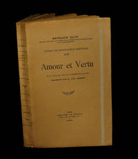 Amour et vertu [in Etudes de psychologie sexuelle].