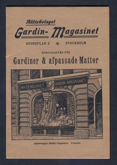 Aktiebolaget Gardin-Magasinet Stureplan 2…
