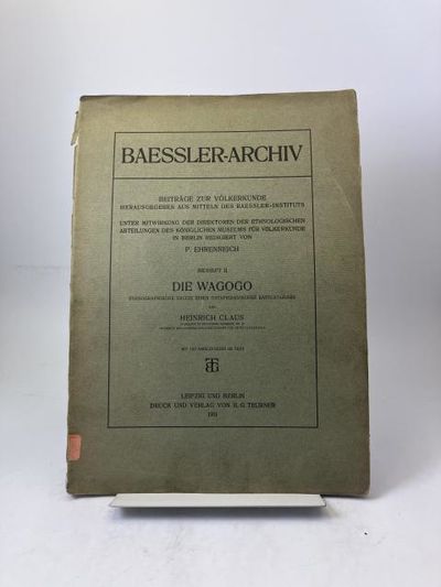 Die Wagogo. Ethnographische Skizze eines…