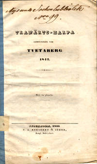 Tranärts-harpa uppfunnen vid Tvetaberg 1842. Med…
