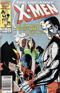 The Uncanny X-MEN No. 210 Newsstand Edition (Oct.1986) (VF)