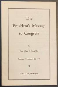 cover of The President's message to Congress