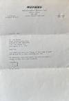 Typed Letter Signed