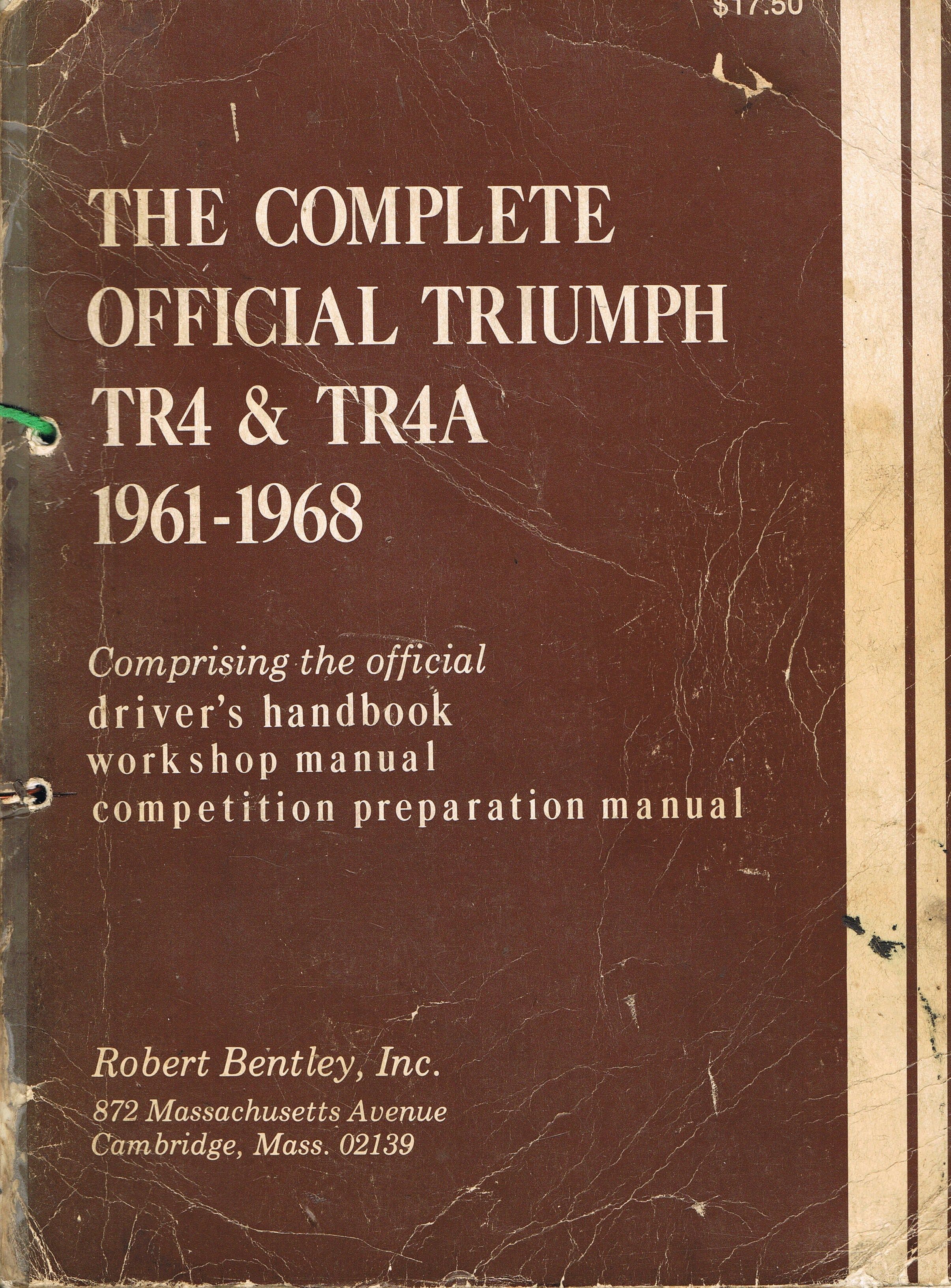 洋書 The Complete Official Triumph TR4 & TR4A Complete Official Triumph TR4 & TR4A: 1961-1968 by British Leyland