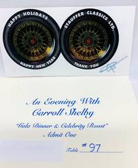 CARROLL SHELBY Initialed Photo with Invitation to "An Evening with Carroll Shelby Gala...