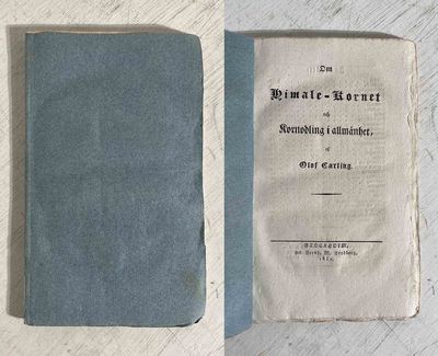 Om himale-kornet och kornodling i allmänhet.