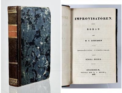 Improvisatören. Roman. Öfversättning. I tvenne…