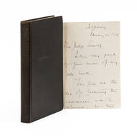 Law and Literature [with] Autograph Letter, Signed, February 20, 1931