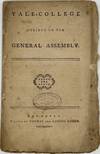 YALE-COLLEGE SUBJECT TO THE GENERAL ASSEMBLY