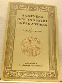 Hantverk och industri under antiken.