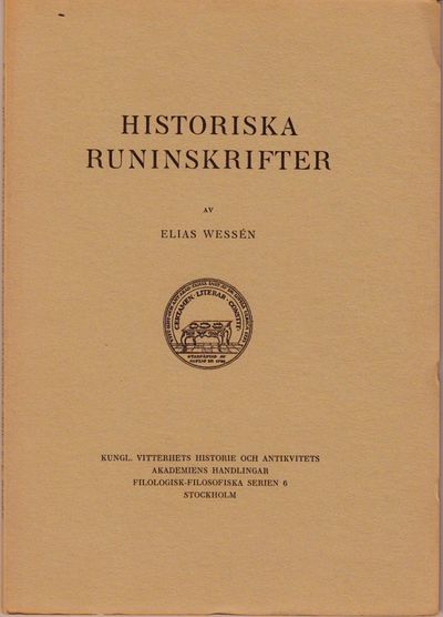 Historiska runinskrifter.