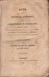 View Image 1 of 2 for Acts of the General Assembly of the Commonwealth of Pennsylvania, Passed at A Session Which Was Begu... Inventory #29046
